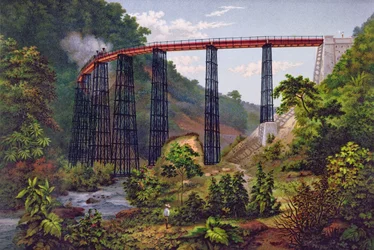 Railway Bridge at Metlac, from 